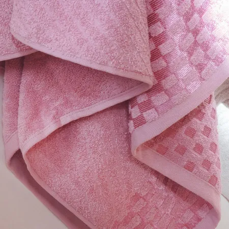 50/90 темно-розовый - Полотенце махровое Арес