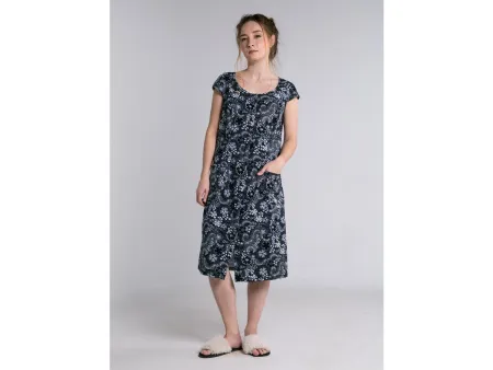 42 - черный Халат трикотажный модель №2