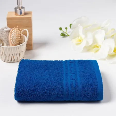 70/130 темно-синий - Полотенце махровое Греция 70/130 темно-синий - Полотенце махровое Греция