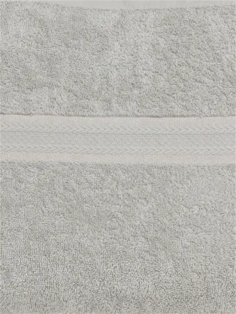 70/130 светло-серый - Полотенце махровое Амур