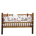 Бортики в кроватку "Зимняя сказка" от компании "Соня" Бортики в кроватку "Зимняя сказка" от компании "Соня"