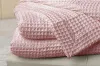145/210 розовый - Покрывало вафельное