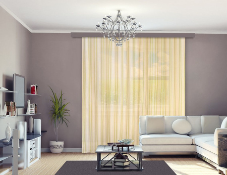 Гардина (шторы НХ) органза мелкая полоска Гардина (шторы НХ) органза мелкая полоска