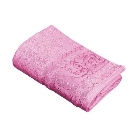Полотенце махровое Аврора 50/90 розовый
