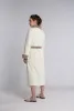 60 - молочный - Мод.141-21 Халат велюровый