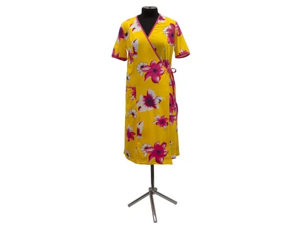 50 (желт) - Халат трикотажный модель №1