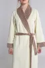 60 - молочный - Мод.141-21 Халат велюровый