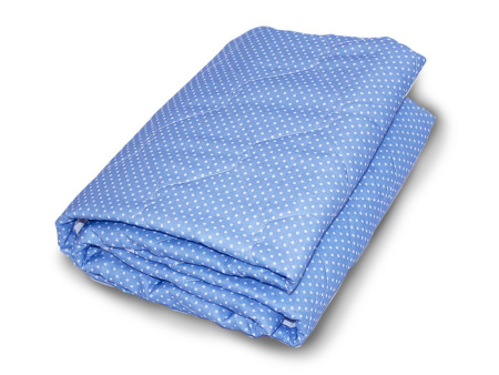 135/205 - Одеяло-покрывало (голубой)