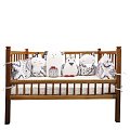 Бортики в кроватку "Зимняя сказка" от компании "Соня"